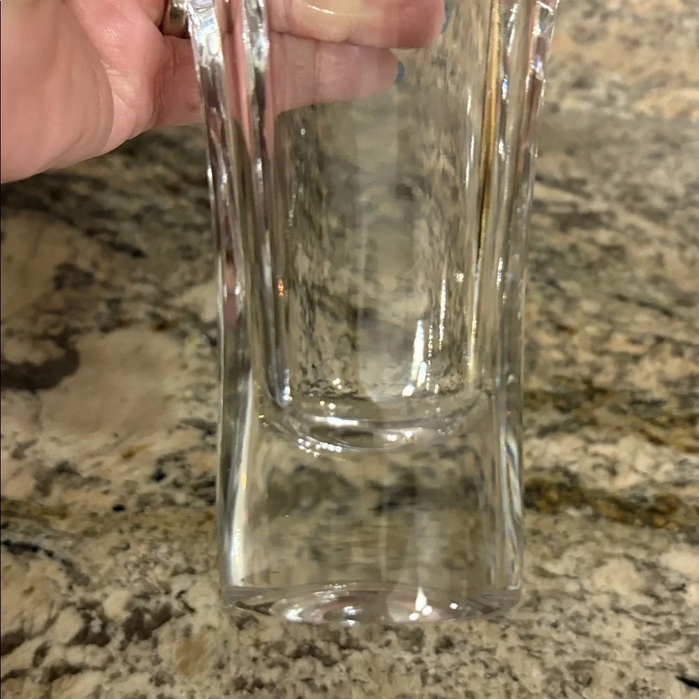 Lenox ovation crystal Azar bud Vase 7 inches VINTAGE